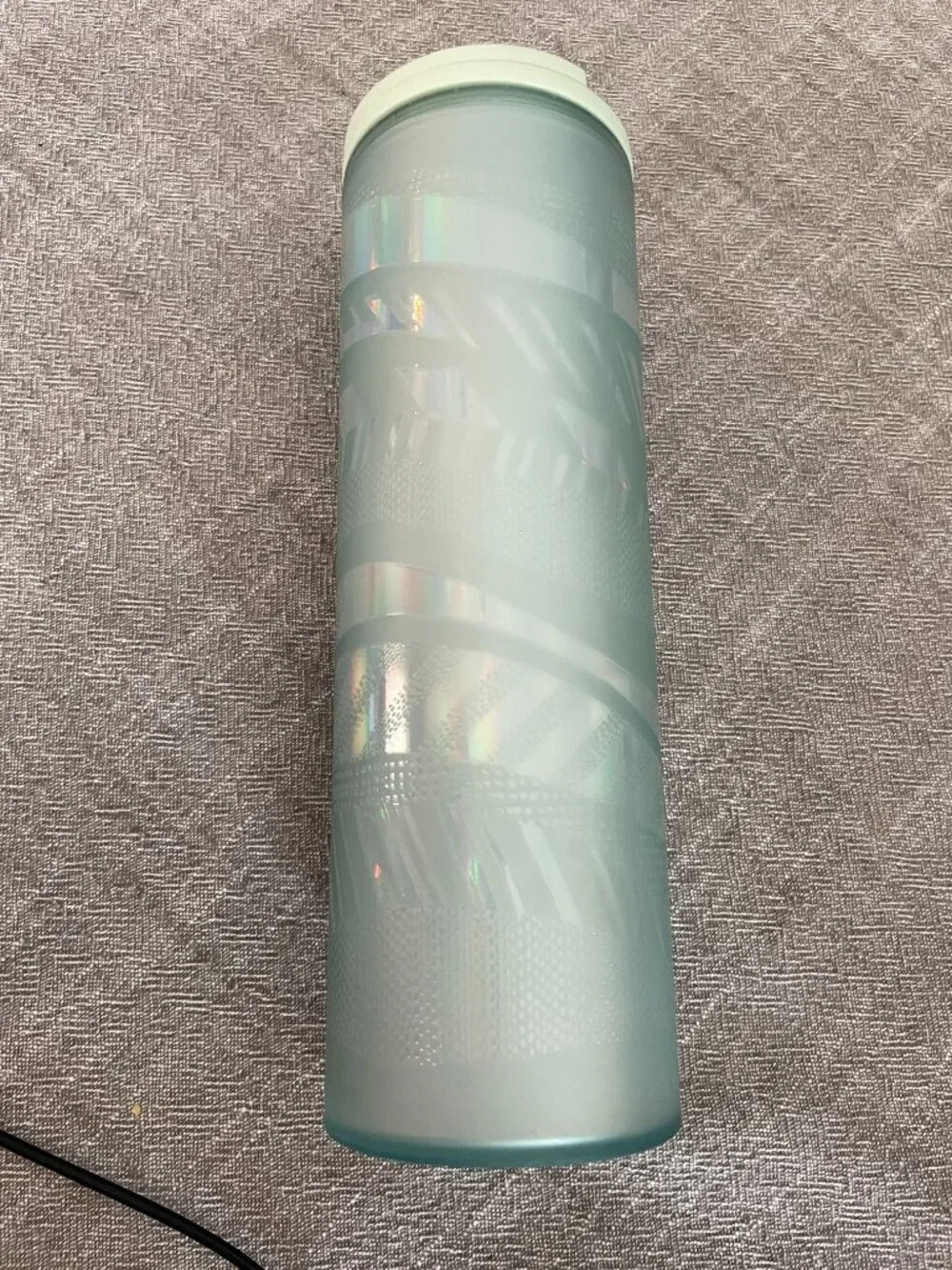 Starbucks Mint Green Leaf 2021 Winter Series Insulated 16oz Tumbler Cup!